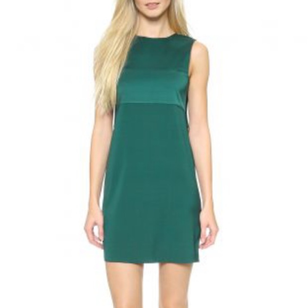 NWT T by Alexander Wang Stretch Silk Twill Bandeau Dress